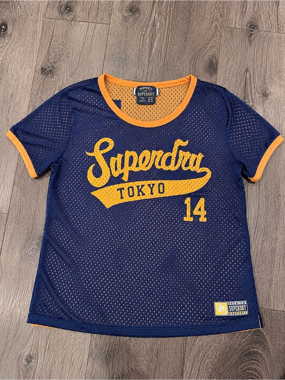 Superdry Tokyo Sports Mesh Jersey T-Shirt – Women’s M